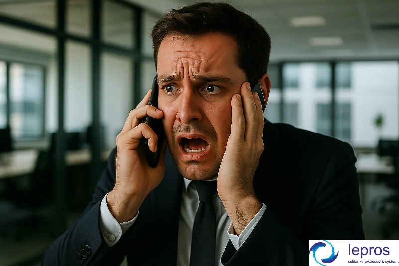 Schock in der Unternehmenskrise